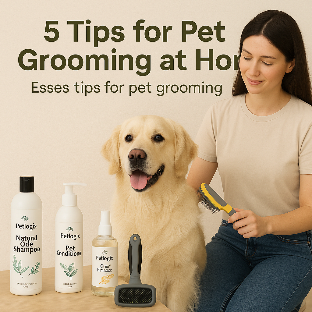 5 Tips for Pet Grooming at Home