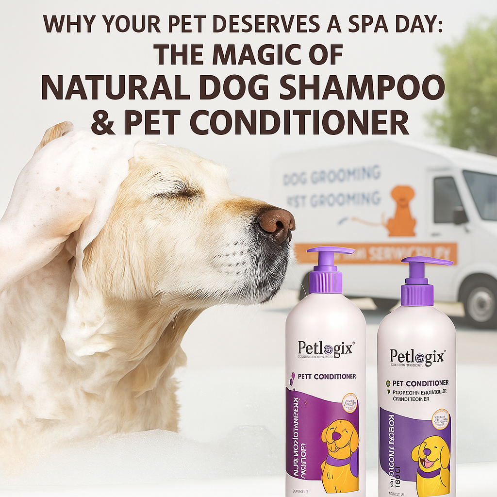 Why Your Pet Deserves a Spa Day: The Magic of Natural Dog Shampoo & Pet Conditioner by Petlogix