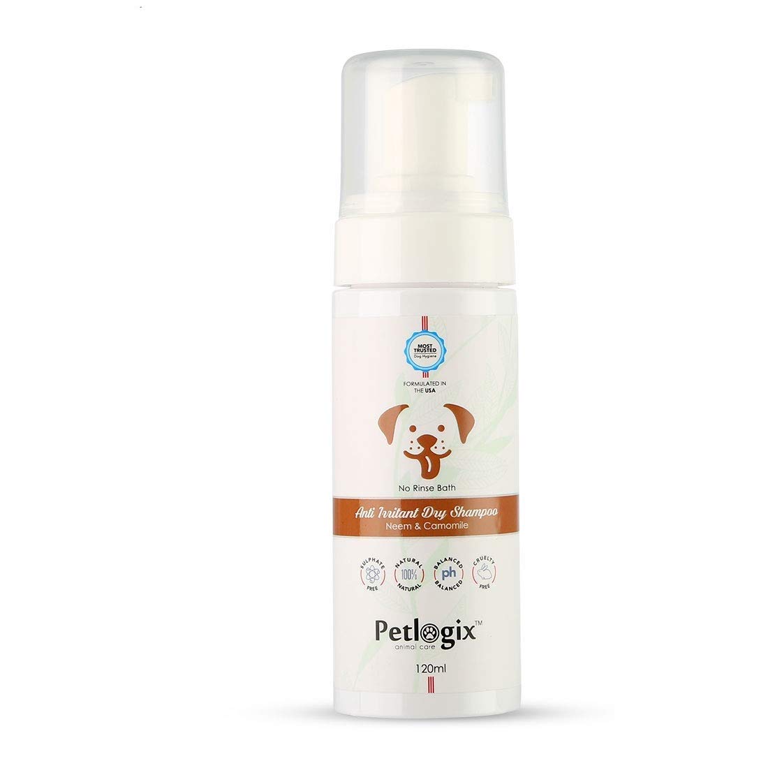 Petlogix Anti Irritant Dry Shampoo ( For Sensitive Skin)