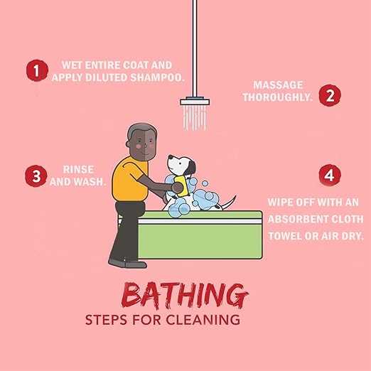 Petlogix Tick & Flea Wash Shampoo for Dog & Cat with Aloevera, Oatmeal, Apple Cider & Chamomile Natural Pet-Friendly Paraben-Free Formula (250ml)