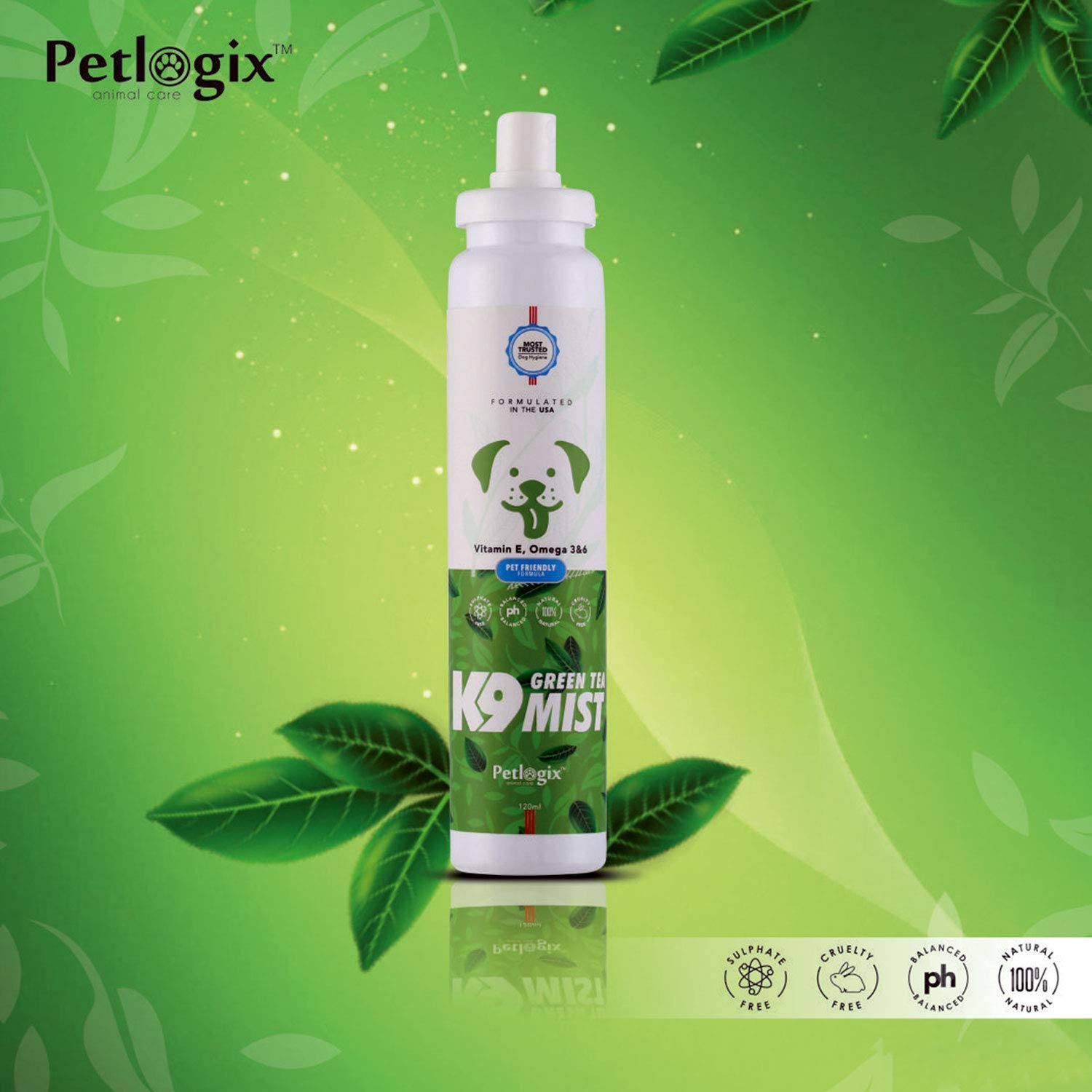 Green Tea K9 Mist ( For Healthy Coat & Hairfall)