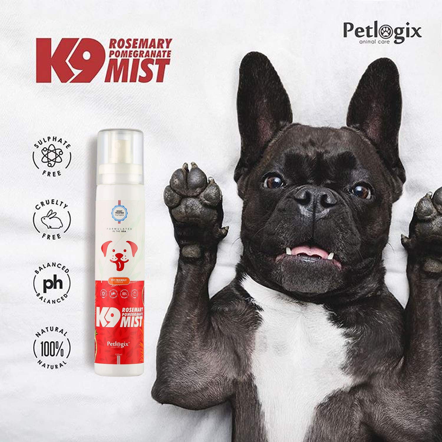 Rosemary & Pomegrante K9 Mist ( Odour Control Spray)