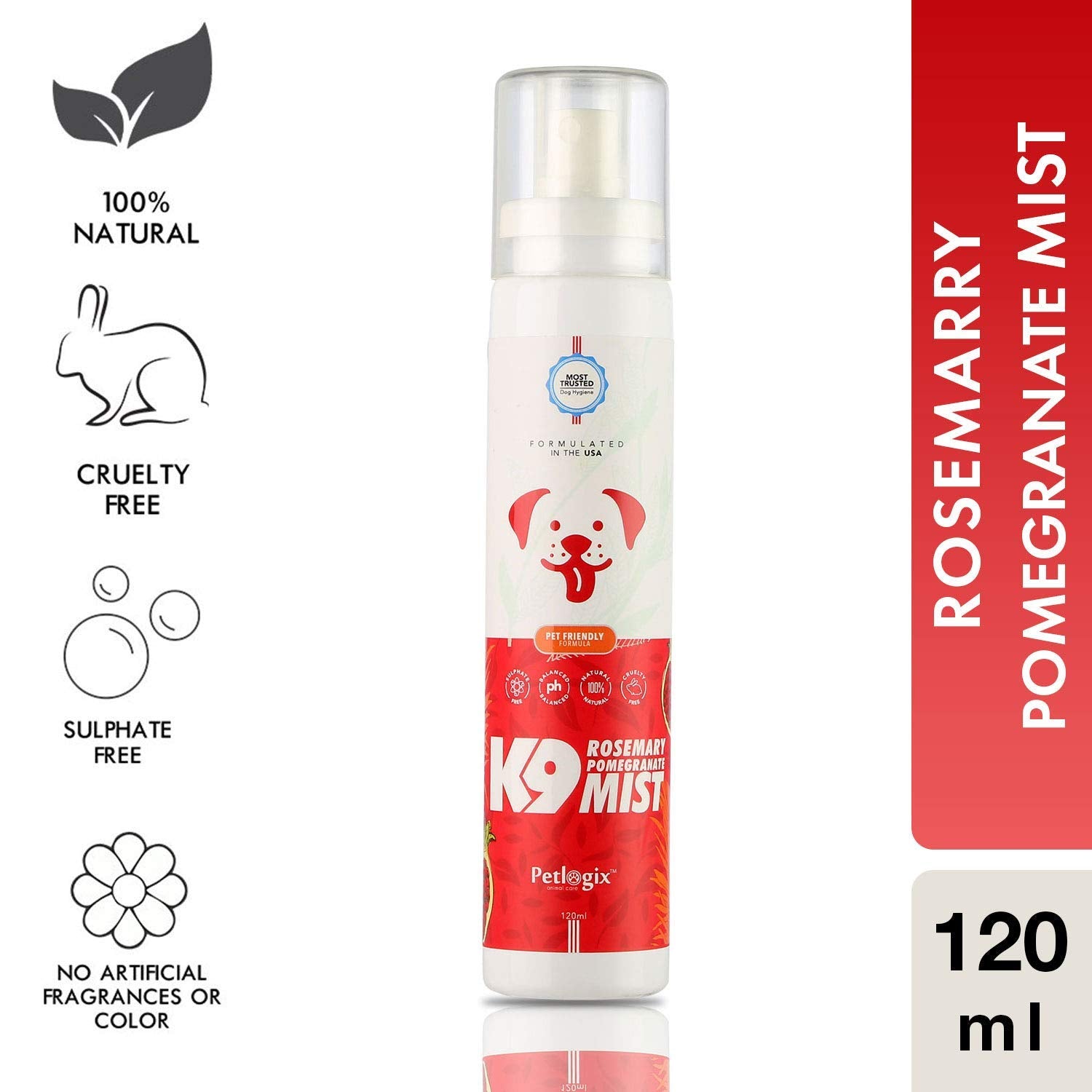 Rosemary & Pomegrante K9 Mist ( Odour Control Spray)