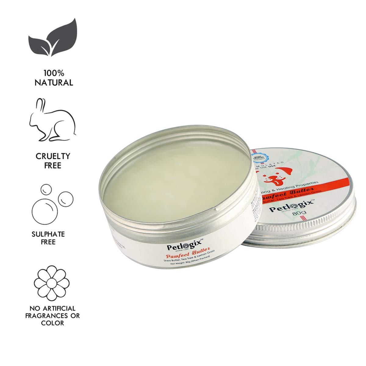 Petlogix Paw Butter Cream For Dogs - 80gm