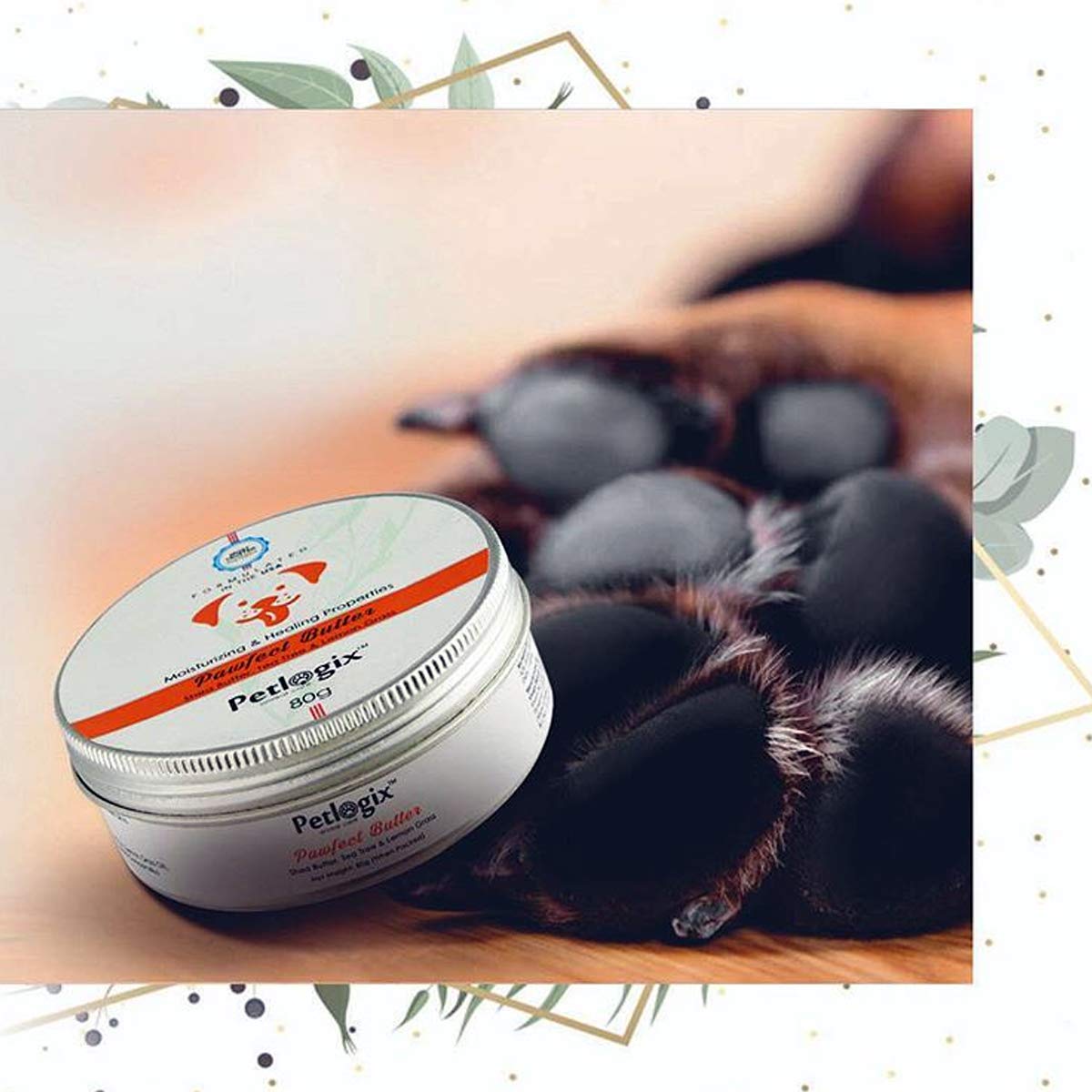 Petlogix Paw Butter Cream For Dogs - 80gm