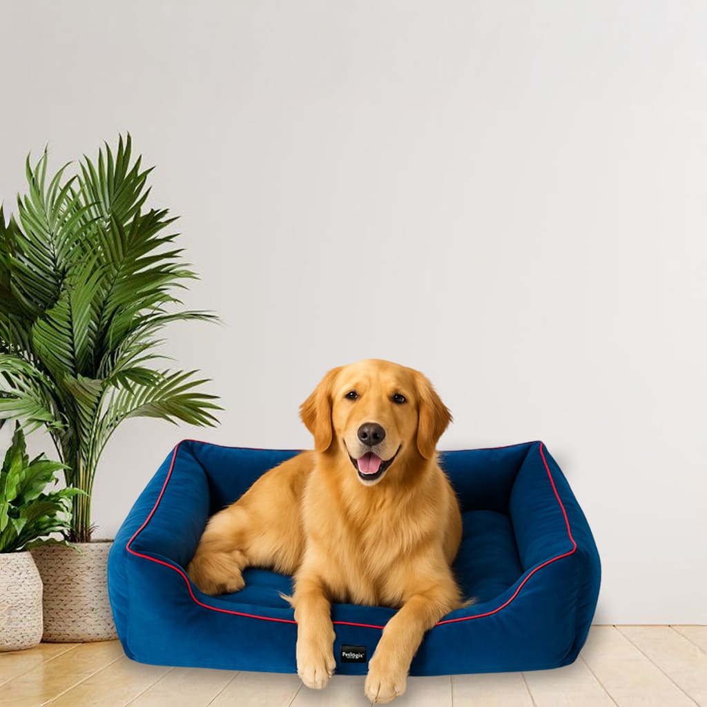 Cozy Velvet Bed - Niting Fabric