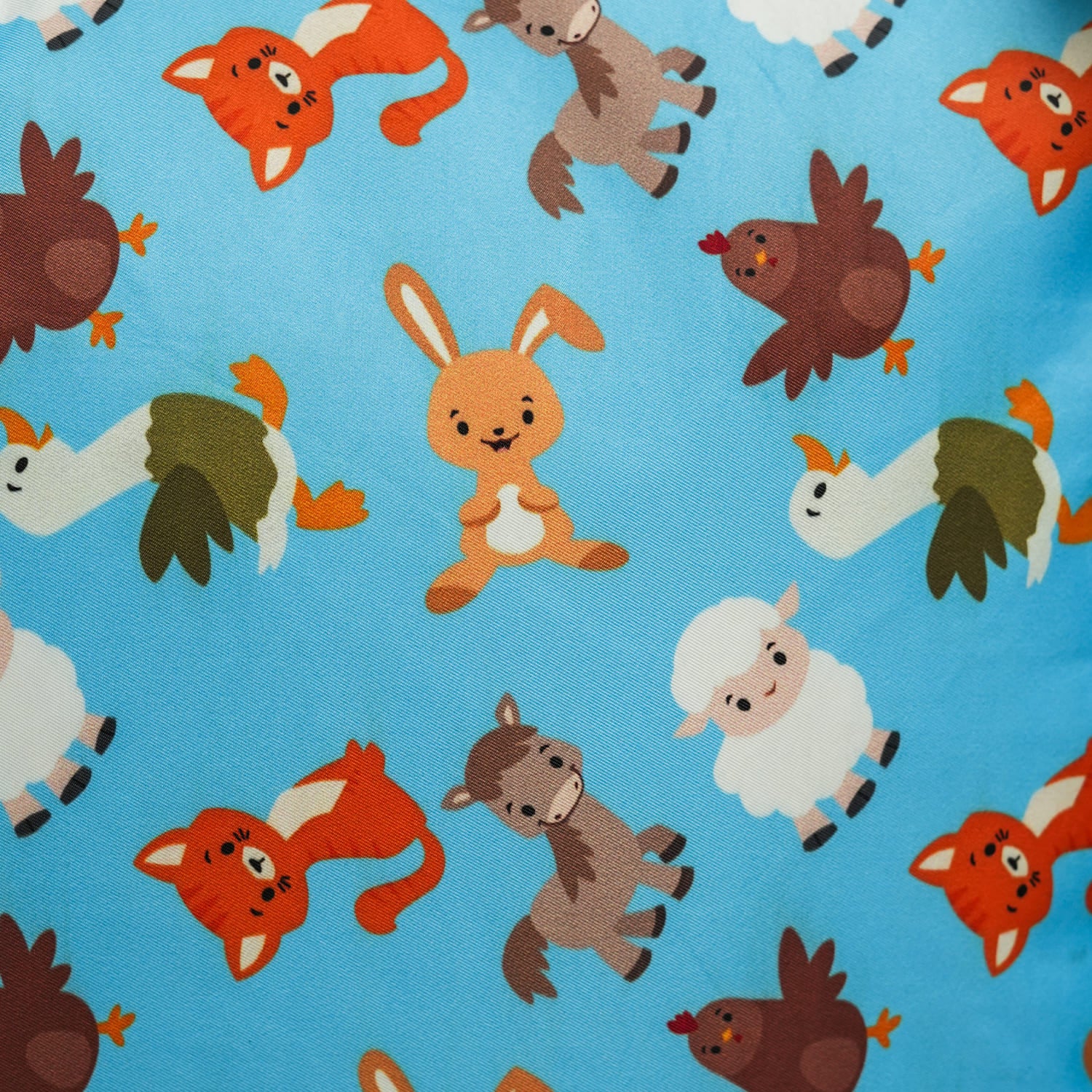 Cozy Farm Animal Bed - Cotet Textile Fabric