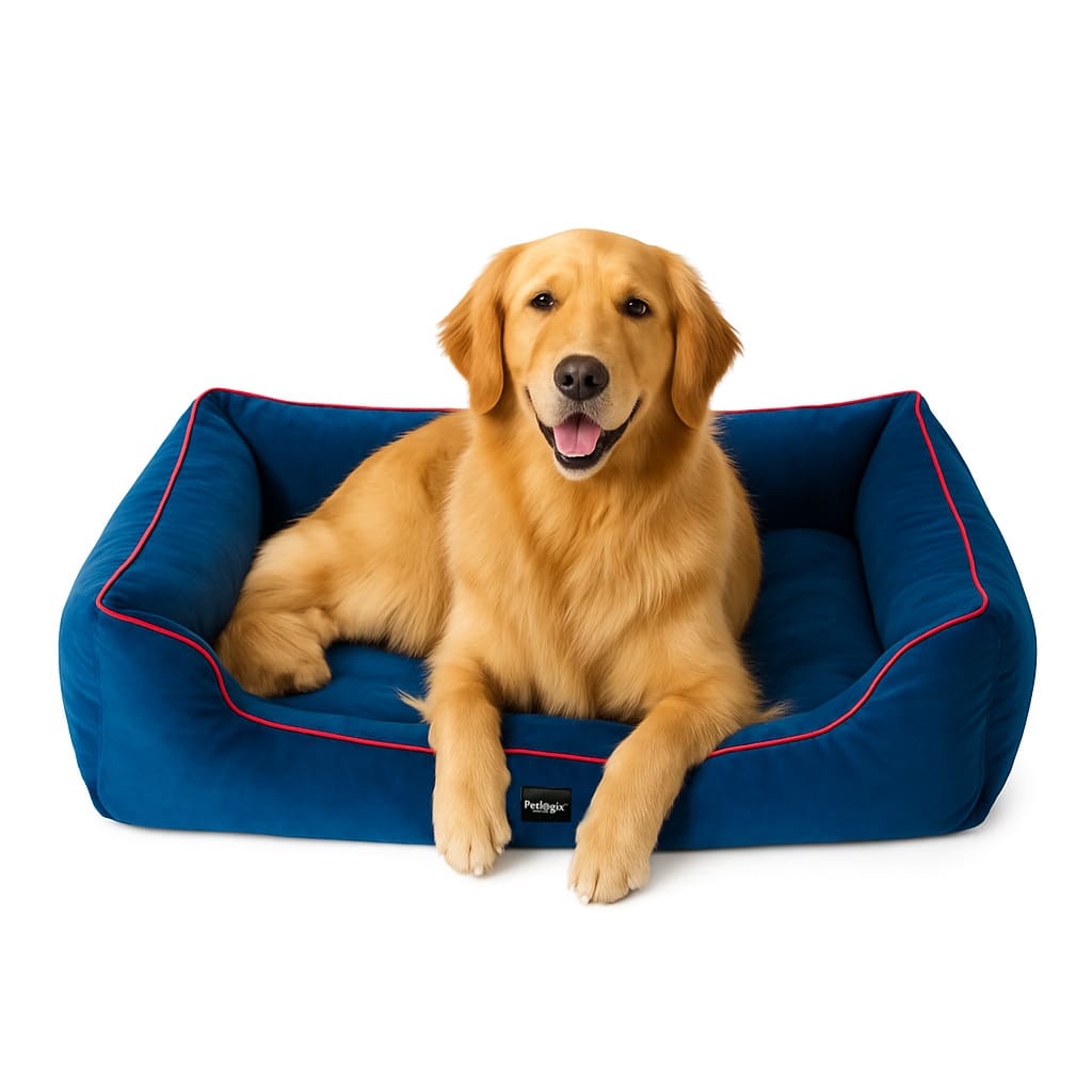 Cozy Velvet Bed - Niting Fabric